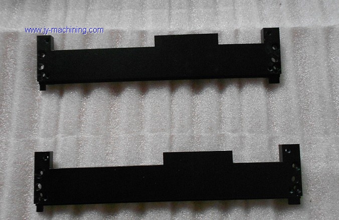 PRECISION MILLING PARTS/CNC MACHINING CENTER PARTS（6061 aluminum block,anodizing black）
